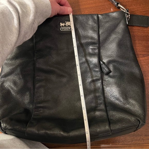 Coach 21224 Madison Isabelle Leather Hobo Black - Picture 13 of 13